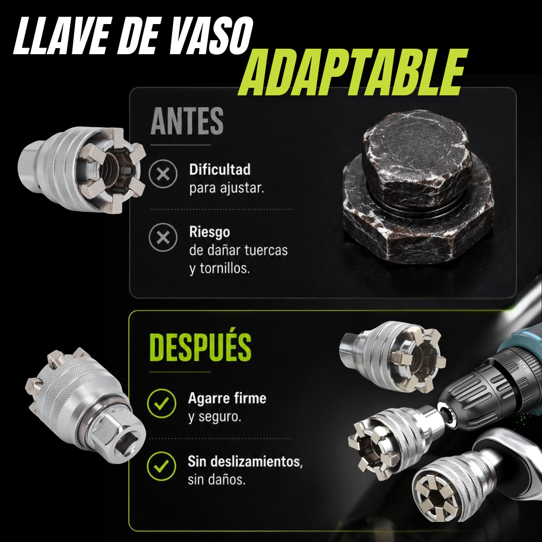 Herramienta Universal de Llave de Vaso Multifuncional
